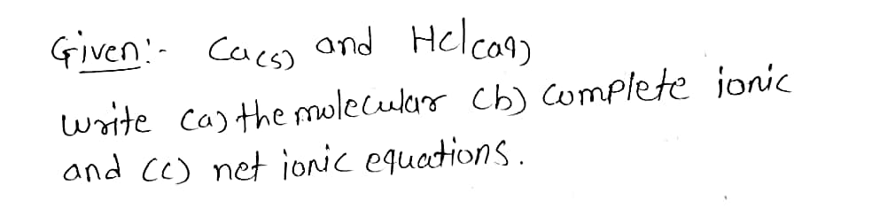 Chemistry homework question answer, step 1, image 1